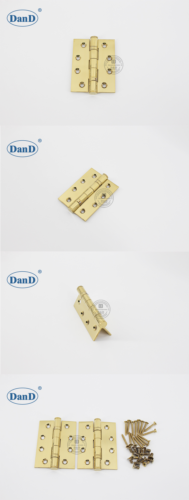 4 pouces Golden Door Hinge-DDSS001