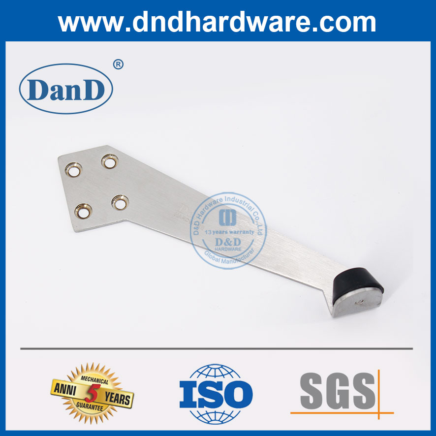 Mont de porte Stoppeur de porte en acier inoxydable pour le cadre Chine Bustage de porte au-dessus de la tête-DDDS026