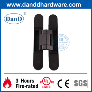 3D Black Zinc Allable Réglable Réglable Duty Dutal Minged Hinge-DDCH008-G80