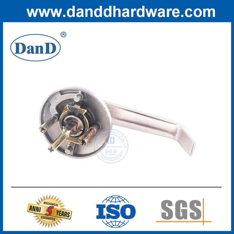 Alliage de zinc / acier inoxydable corps cylindrique en acier durné standard standard bar de panique trim-ddpd012