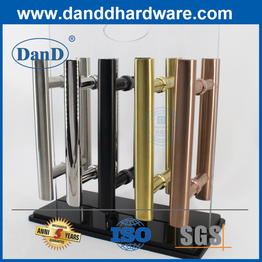 La porte en verre en acier inoxydable tire une porte en verre latéral Handle-DDPH034