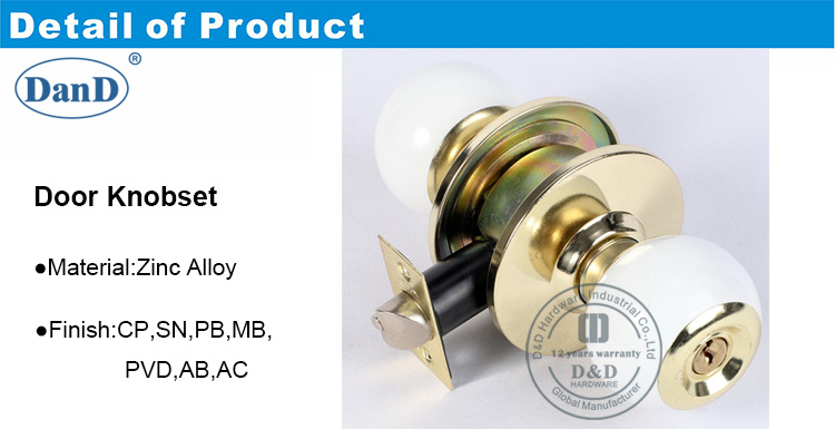 Chine porte-porte d'usine LockSet-DDLK067-D et D