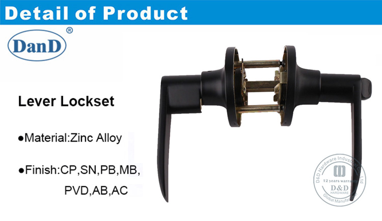 Square Lever Lock-DDLK087-DDLK094-D et D