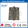 Porte intérieure en laiton antique Ul Hinge de porte de mortaise complète en grade SS201-DDSS003-FR-4X3X3.0