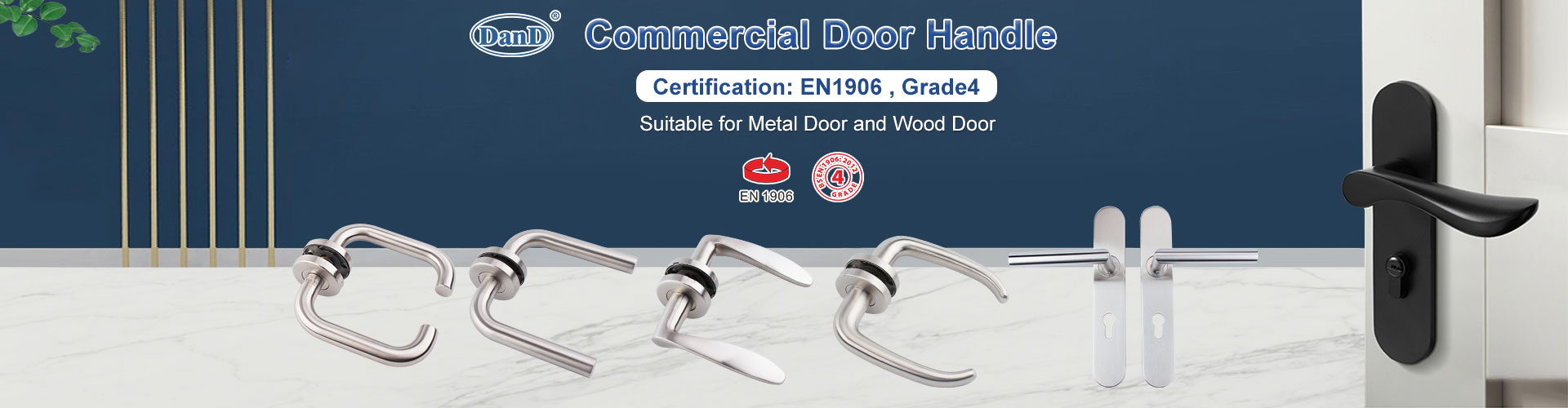 Poign&eacute;es de porte de la chambre