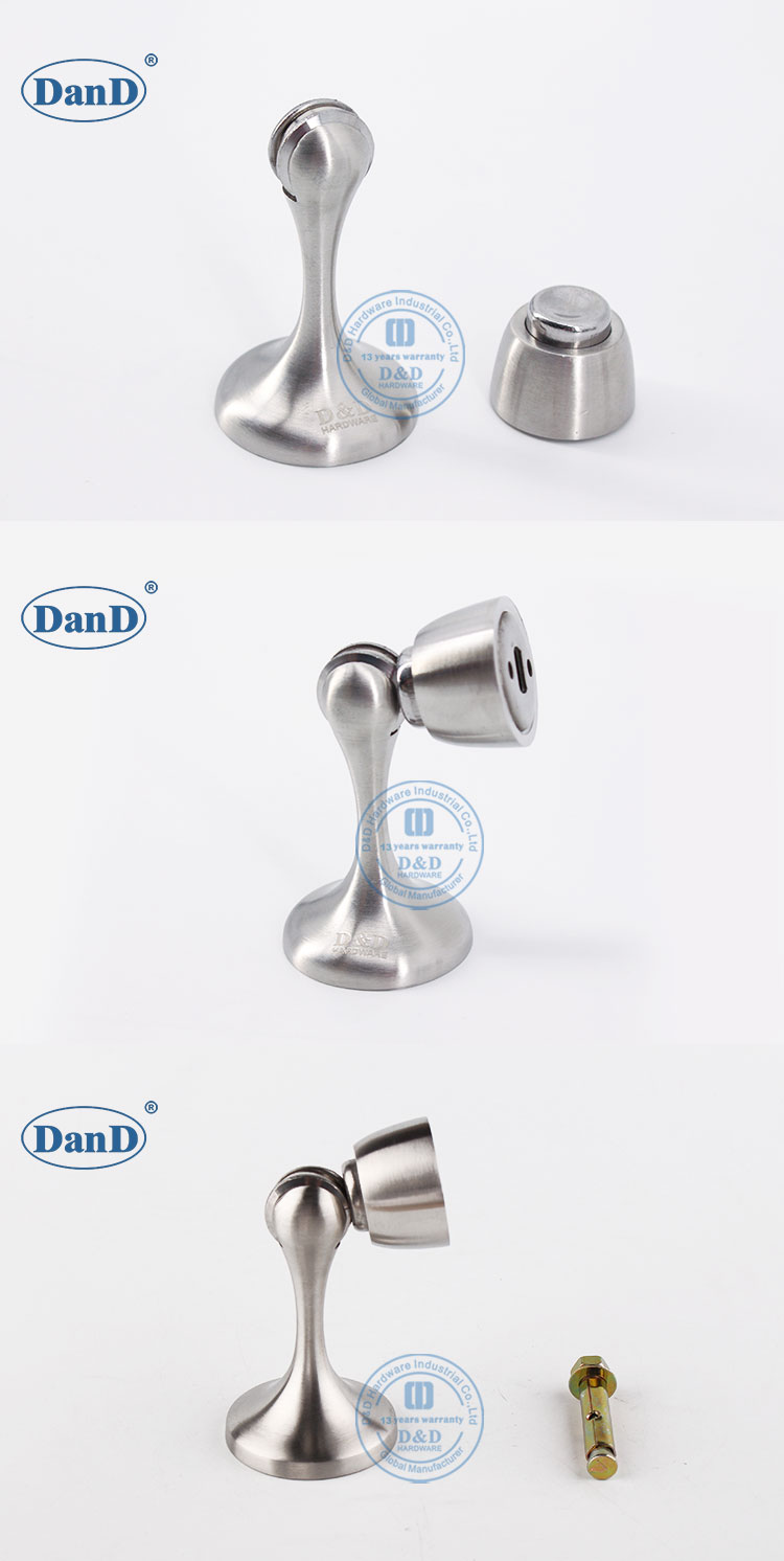 arr&ecirc;t de porte de plancher magn&eacute;tique