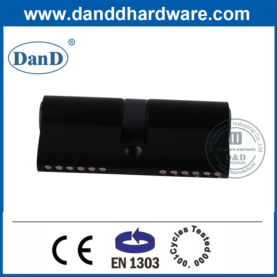 Cylindre de serrure noire