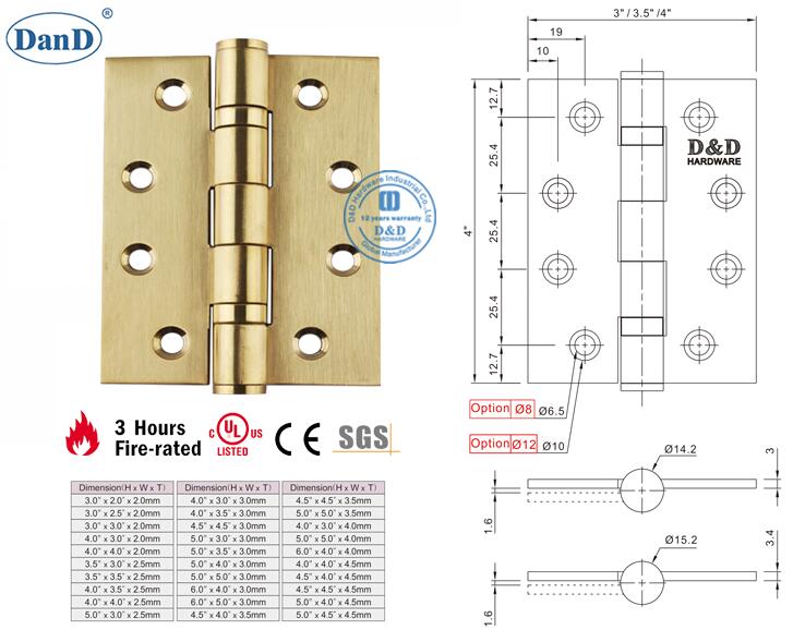 Charni&egrave;res &agrave; roulement &agrave; billes
