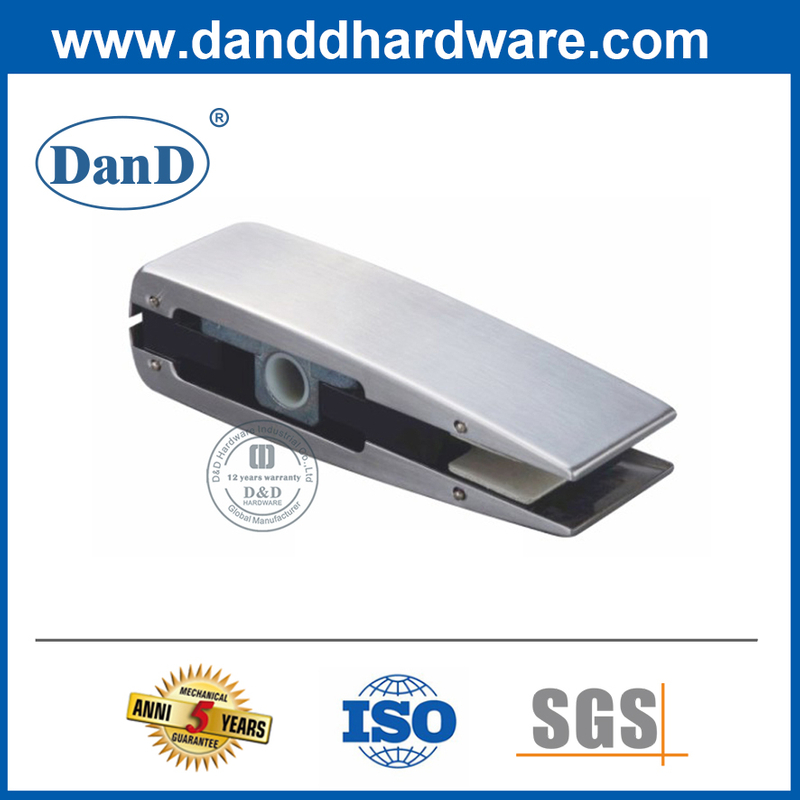 SUS304 Raccord de plaque supérieur de haute qualité pour la porte à double verre-DDPT007
