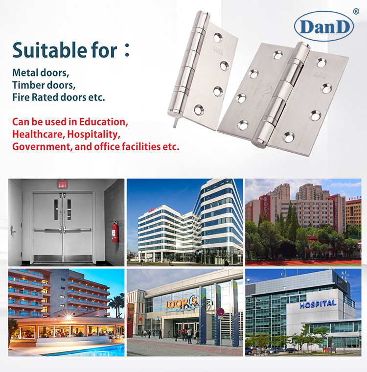 DIFF&Eacute;RENTES TYPES HARINES DE PORTE HINGES-D et D