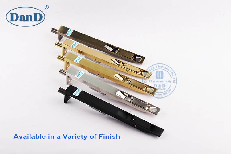 Boulon de porte &agrave; chasse d'eau lourds pour la porte en bois et le mat&eacute;riel D