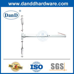 Panique de canne verticale matériel électrique de sortie électrique barre de panique en acier inoxydable avec alarme-ddpd032