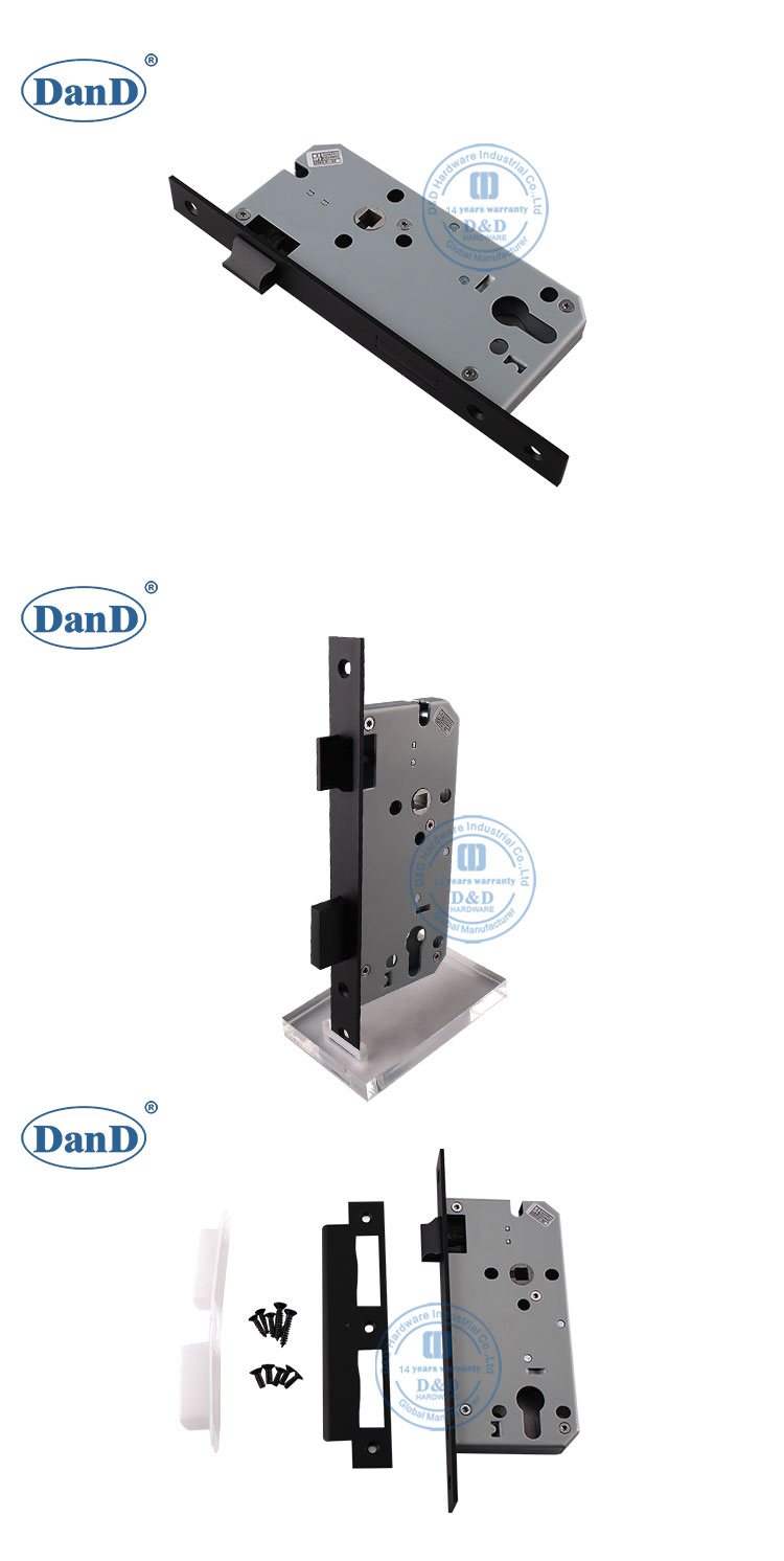 Serrure de porte noire