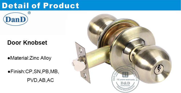 Mat&eacute;riel commercial Latchbolt-DDLK040-D et D