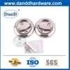 Bague ronde en acier inoxydable argent Pull-DDFH013
