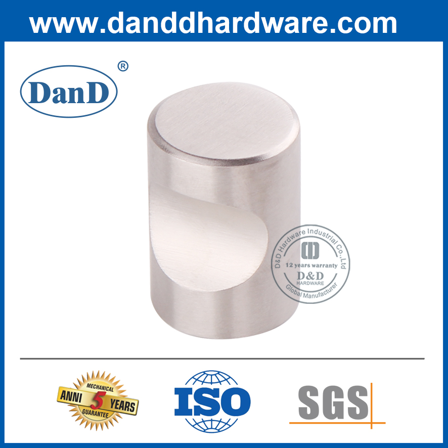 Bouton de tiroir en acier inoxydable moderne-DDFH007