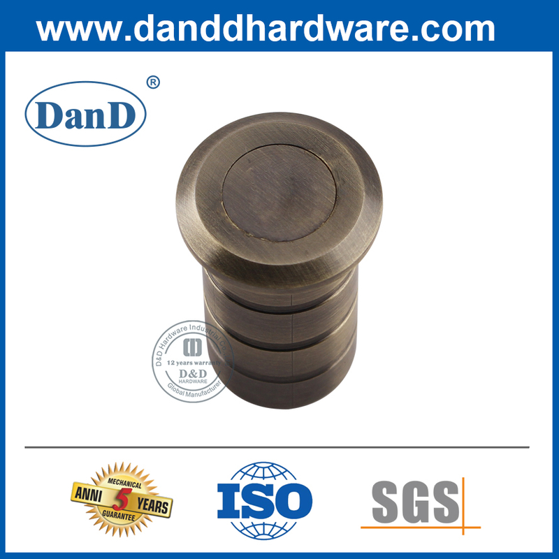 Porte en laiton antique Dossier en acier inoxydable Socket anti-poussière -DDDDP002