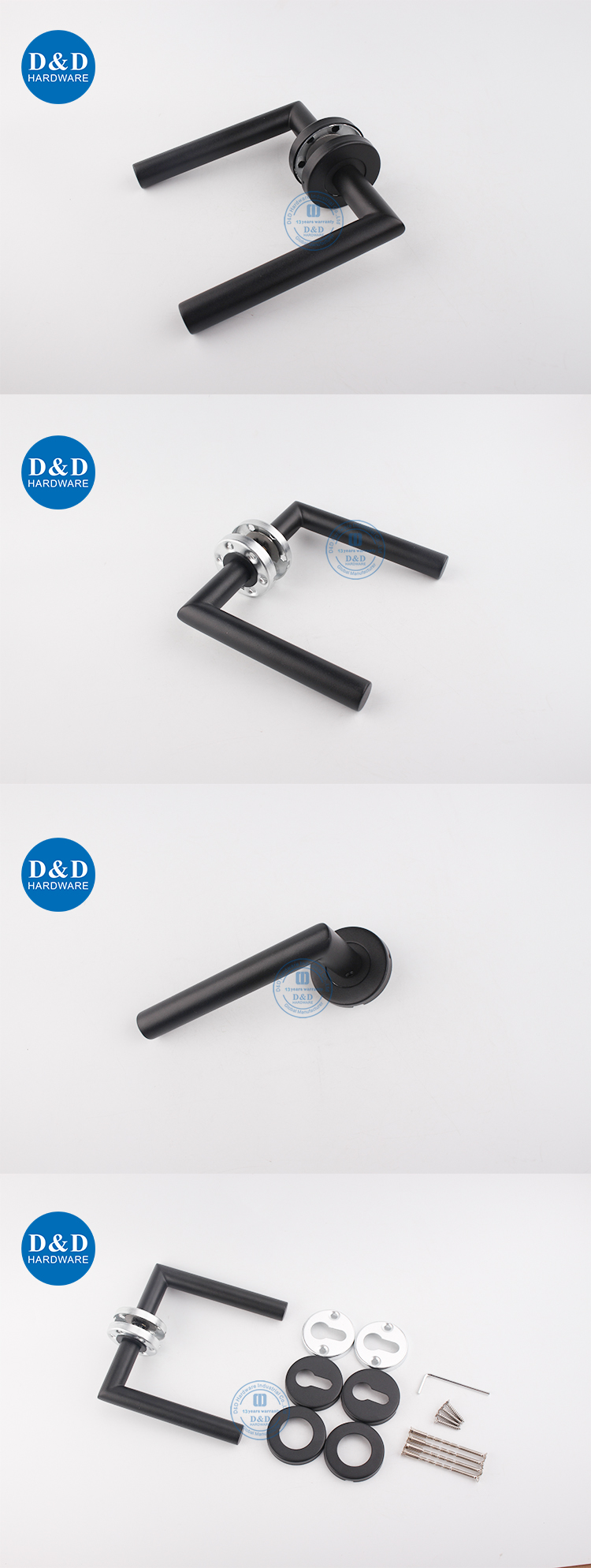 poign&eacute;es de porte noire