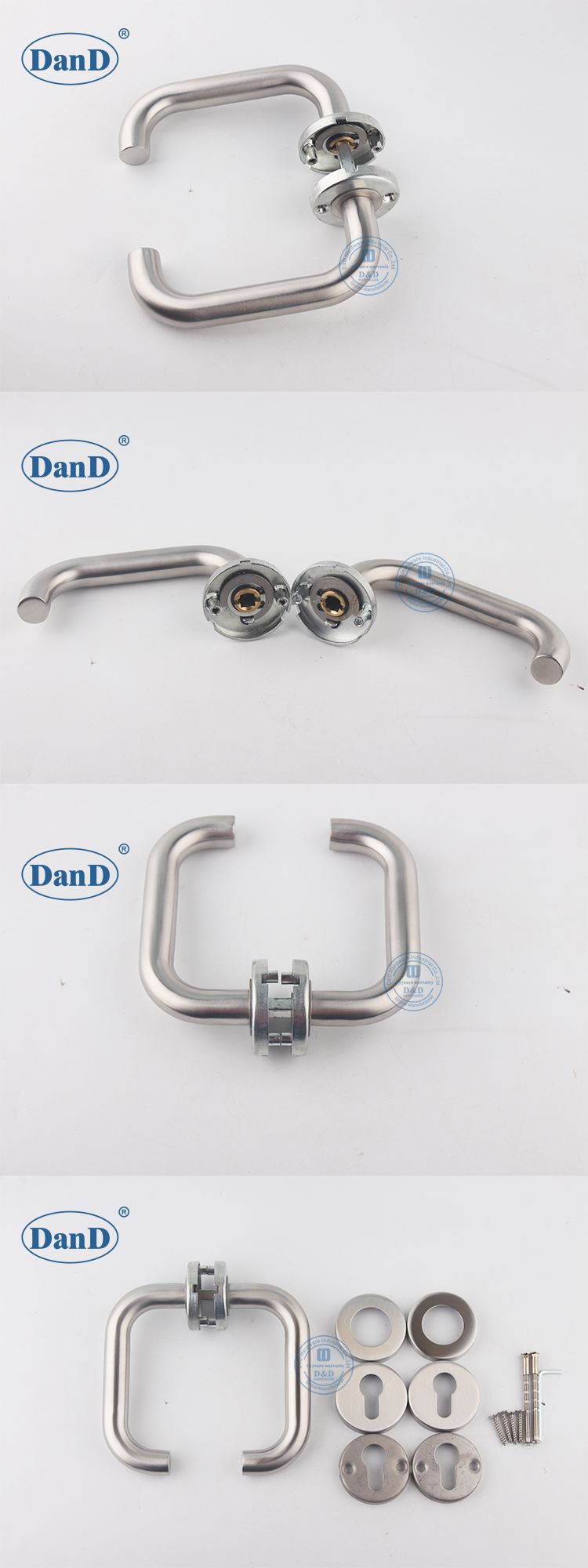 Poign&eacute;e de porte rose ronde