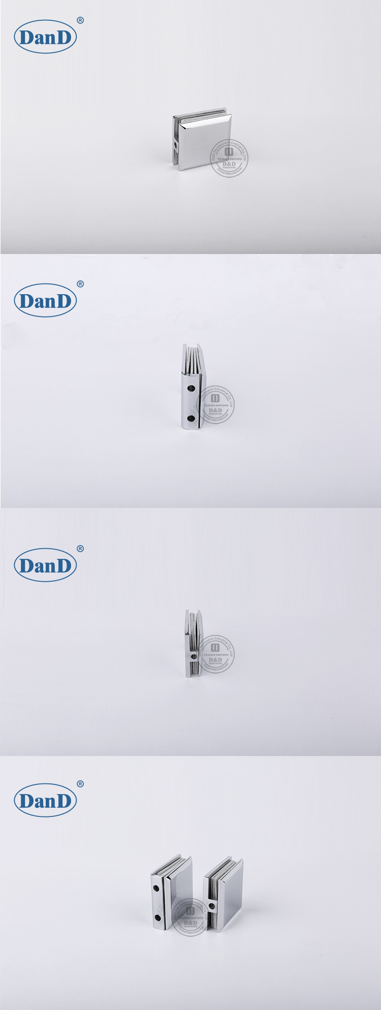 Clips de serrage en verre-ddgc001