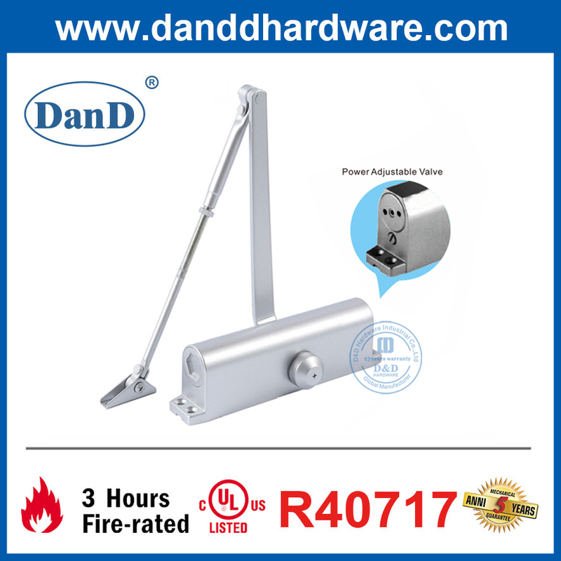 Fonction de backcheck de la porte UL plus proche pour 80-120 kg de porte lourde DDDC040BC