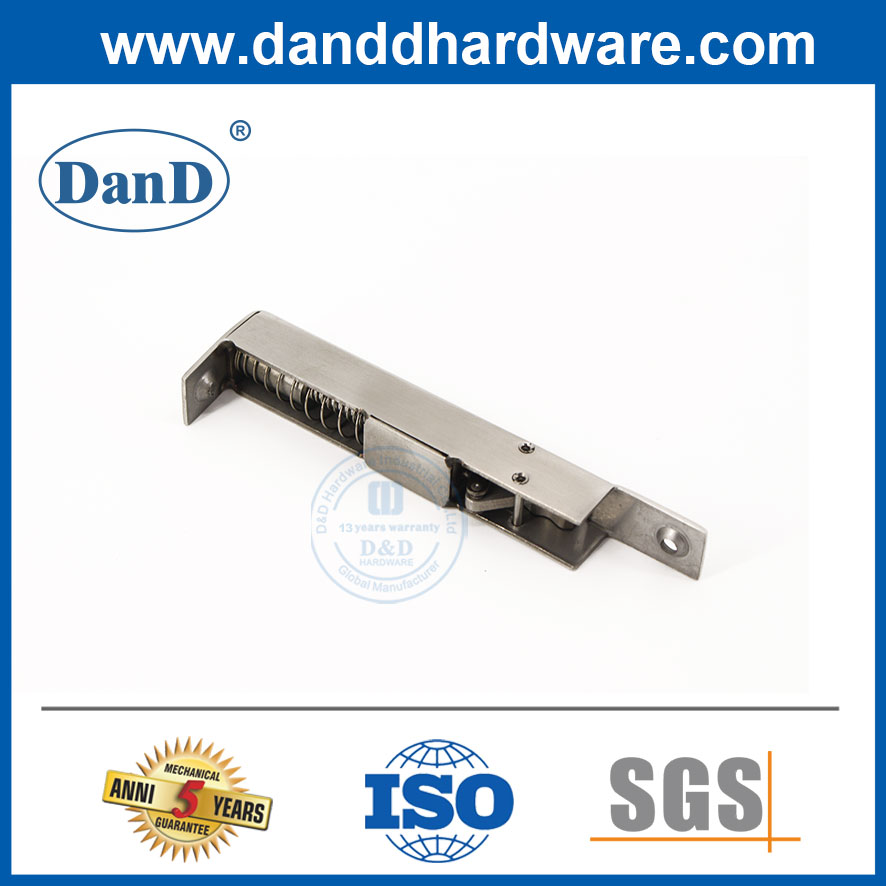 Boulon de porte de ressort automatique dextrad en acier inoxydable pour porte interne-DDDB023
