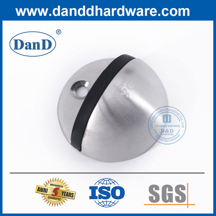 Porte d'entrée en acier inoxydable Stopper monté sur étape monté sur étape-ddds001