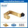 Porte Stopper Security Golden en acier inoxydable Satin en laiton Porte de porte avec crochet-ddds024
