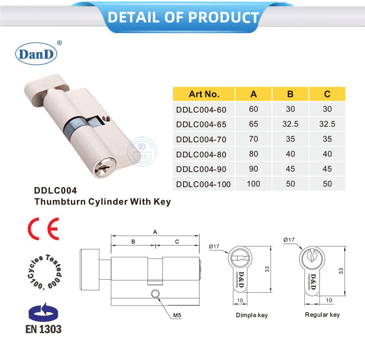 Verrouiller les cylindres 