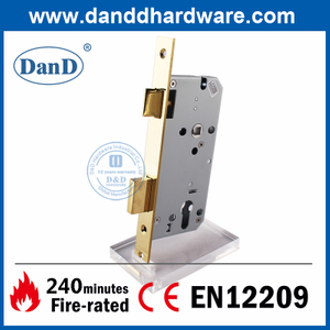 CE High Security SS304 Polied Mortise Mortise Fire Entry Entry Door Lock -DDML009