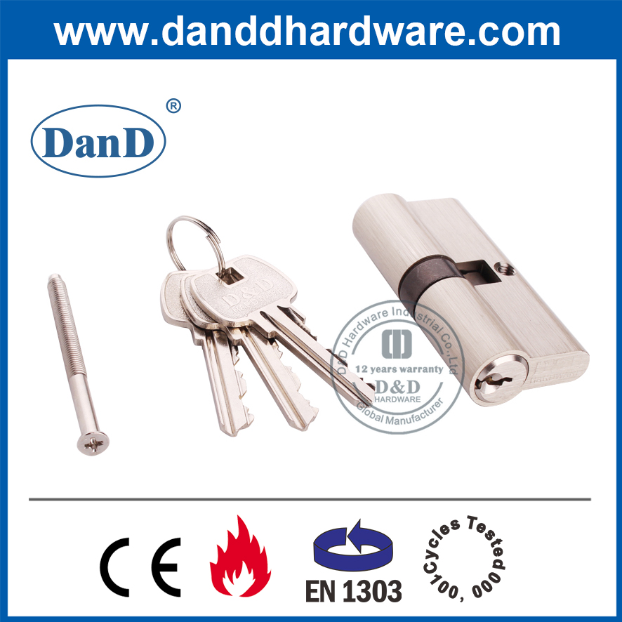 CE EN1303 Euro en laiton Master Key Door Lock Cylinder-DDLC003