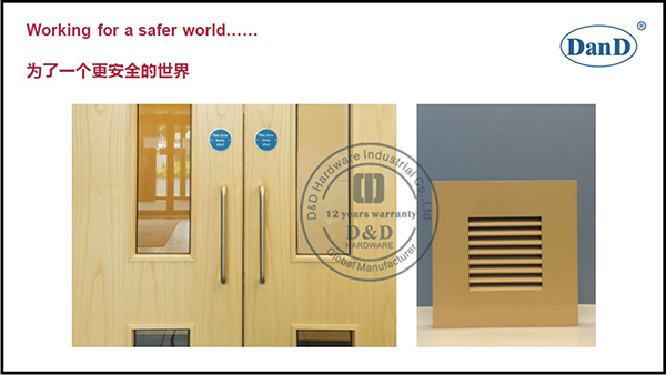 Comment maintenir le mat&eacute;riel de portes de porte de feu et de mat&eacute;riel D