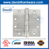 SS316 SS304 ANSI GRADE 2 BHMA FIRE CLADÉ DES PORTES INTÉRIEURES HINGES-DDSS001-ANSI-2-4.5X4.5X3.4