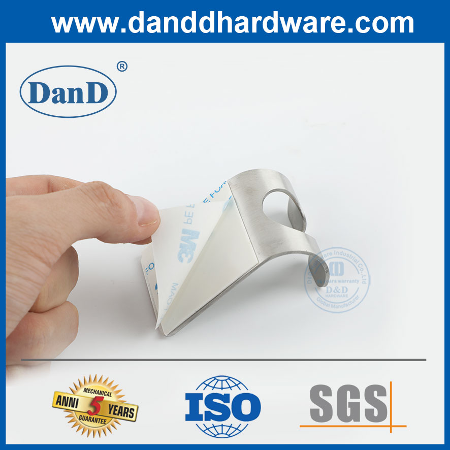 Crochet de serviette Cotel de salle de bain Hange Hange en acier inoxydable auto-adhésif Hooks-DDTC002