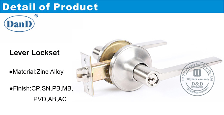 Hardware LEVER LOCKSET-DDLK072-D et D