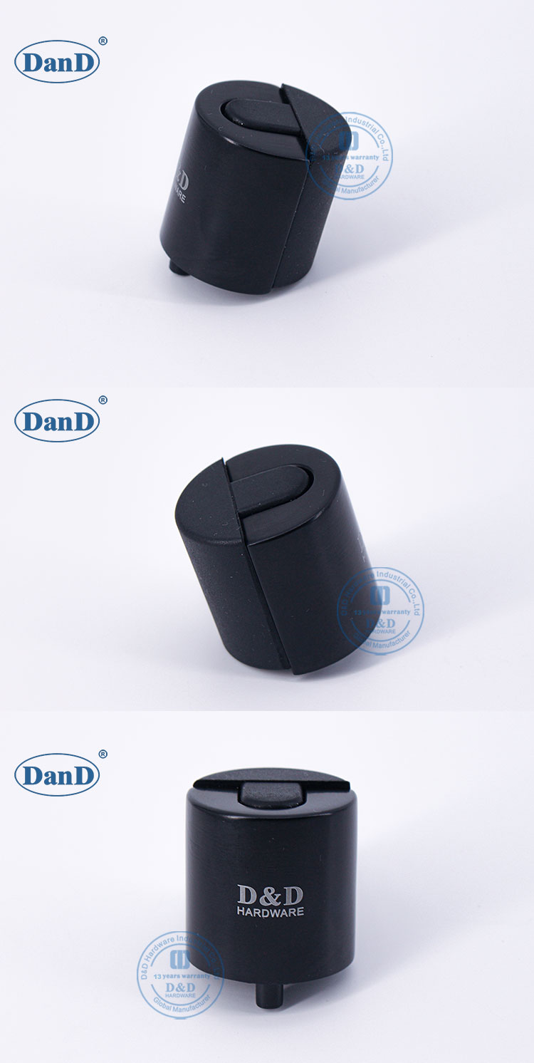 arr&ecirc;t de porte en caoutchouc noire