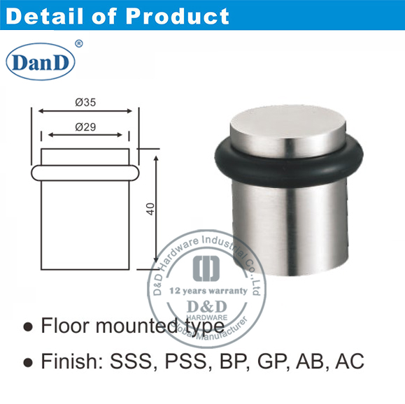 Jolie de porte d'arr&ecirc;t de porte-d et d