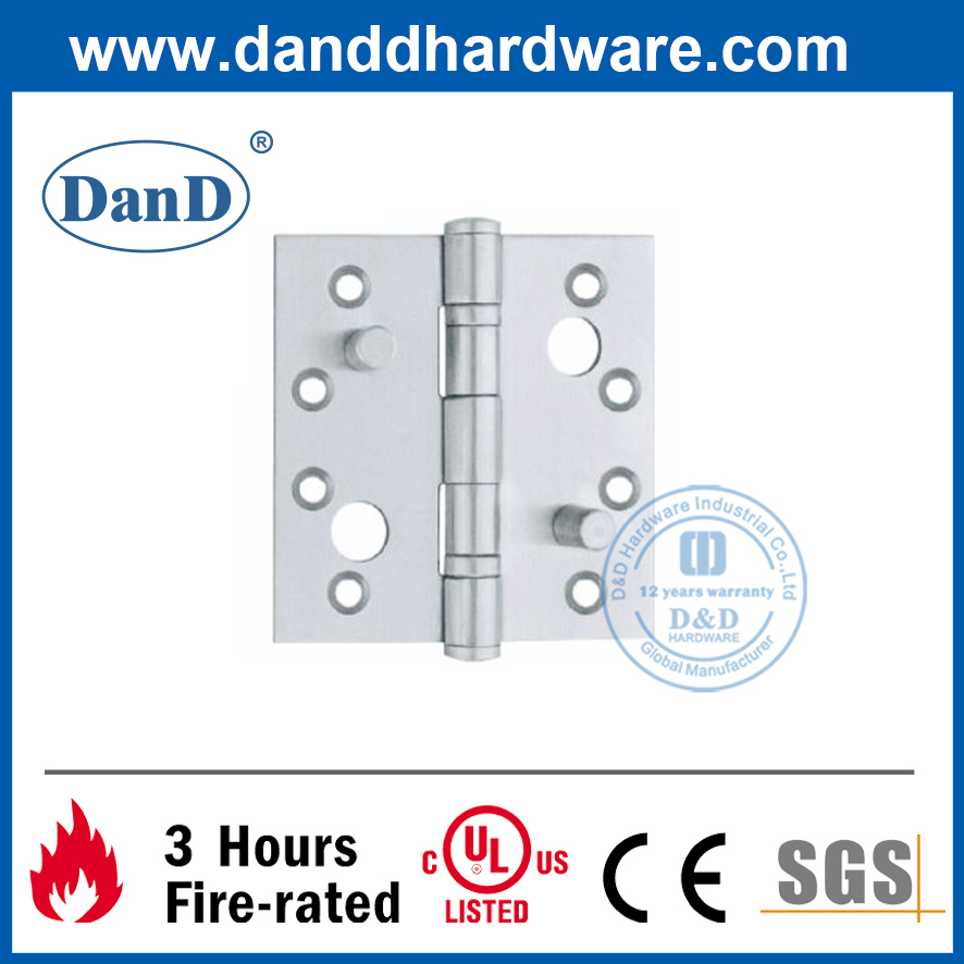 Charni&egrave;re en acier inoxydable