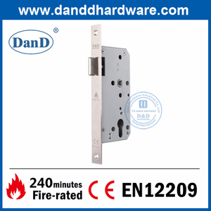 CE EN12209 SS304 Mortice Fire Verrouiller Lock-DDML011