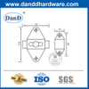 Vente chaude Boulon de porte de sécurité en acier inoxydable pour porte externe-DDDG007