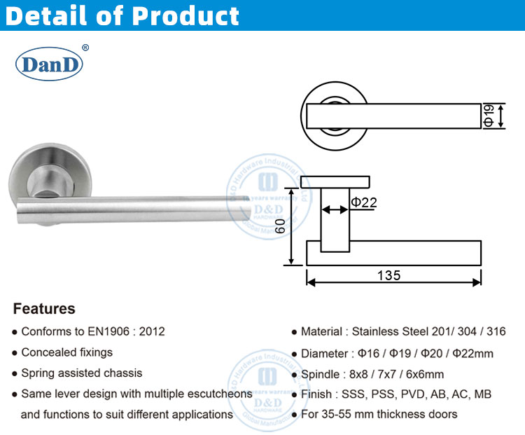 Poign&eacute;es de porte en bois