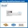 Hardware de porte intérieure en acier inoxydable Square Solid Lever Porte Porte-DDSH057