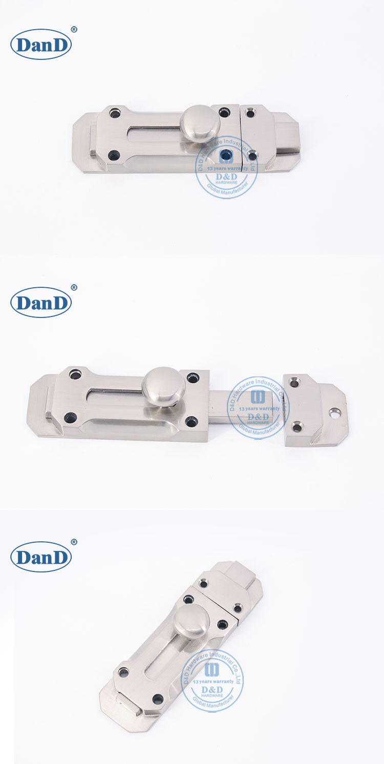 verrouillage coulissant