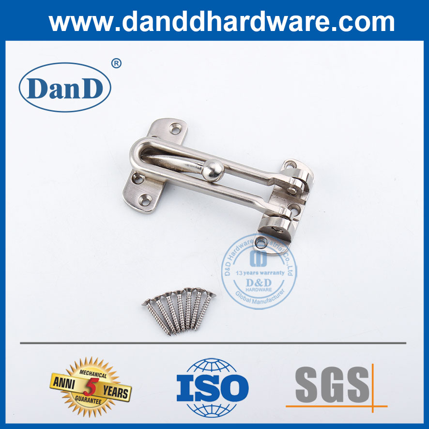 Nickel Metal Guard Zinc en alliage de portes en alliage pour Home-DDG001