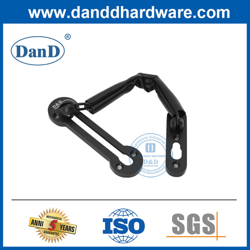 Verrouille de la chaîne noire de Matt Black sur les portes du marché américain DDG003