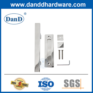 Poignée de porte carrée en acier inoxydable moderne Poignée de porte coulissante pour la porte de grange-DDBD103