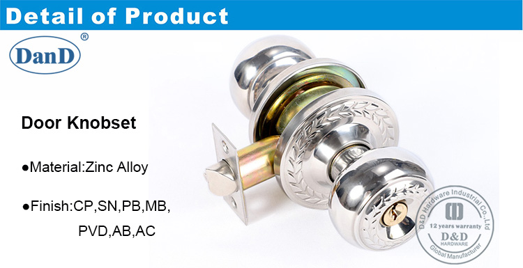 Nouvelle porte de design LockSet-DDLK063