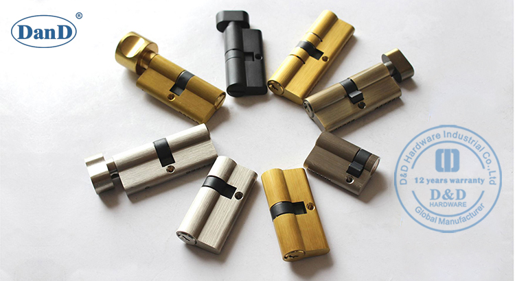 Verrouillage de porte Cylindre-D et D mat&eacute;riel D et D