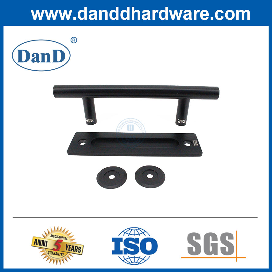 Poignées de porte de grange extérieure