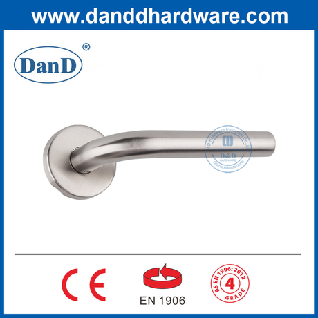 Levier de porte en acier inoxydable Hormes EN1906 Grade 4 Handle de porte moderne DDTH002